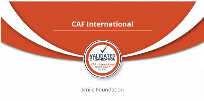 Smile Foundation has been accredited as a Global Giving validated charity